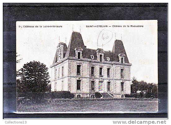 LOIRE ATLANTIQUE - Saint Herblain - Château De La Rivaudière - Saint Herblain