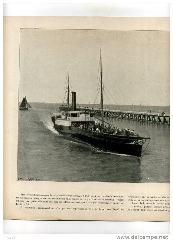 - REPROS DE PHOTOS RECTO-VERSO DU DEBUT DU XXe S. 1. COUCY-LE-CHÂTEAU 2. PANORAMA DE TROUVILLE 3. POITIERS VALLEE DU CLA - Autres & Non Classés