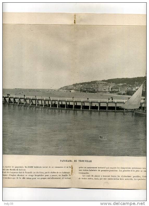 - REPROS DE PHOTOS RECTO-VERSO DU DEBUT DU XXe S. 1. COUCY-LE-CHÂTEAU 2. PANORAMA DE TROUVILLE 3. POITIERS VALLEE DU CLA - Andere & Zonder Classificatie