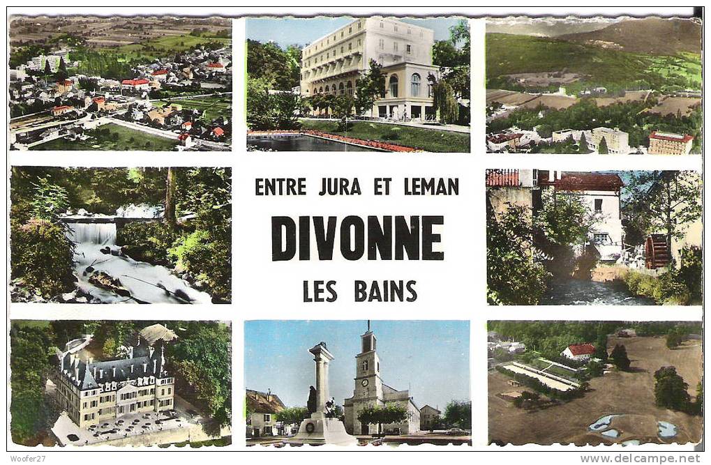 CPSM Colorisée Dentelée: DIVONNE LES BAINS - Divonne Les Bains