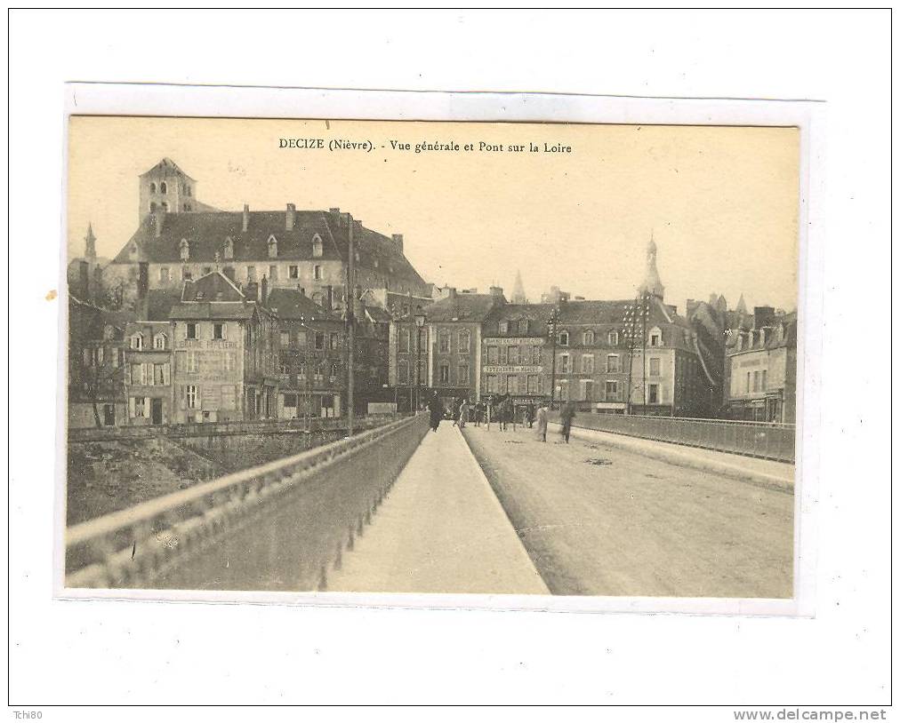 DECIZE -  - Vue Générale Et Pont Sur La Loire - Decize