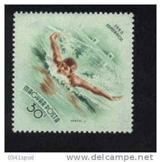 Hongrie  ** Never Hinged   Natation Swimming Nuoto - Nuoto