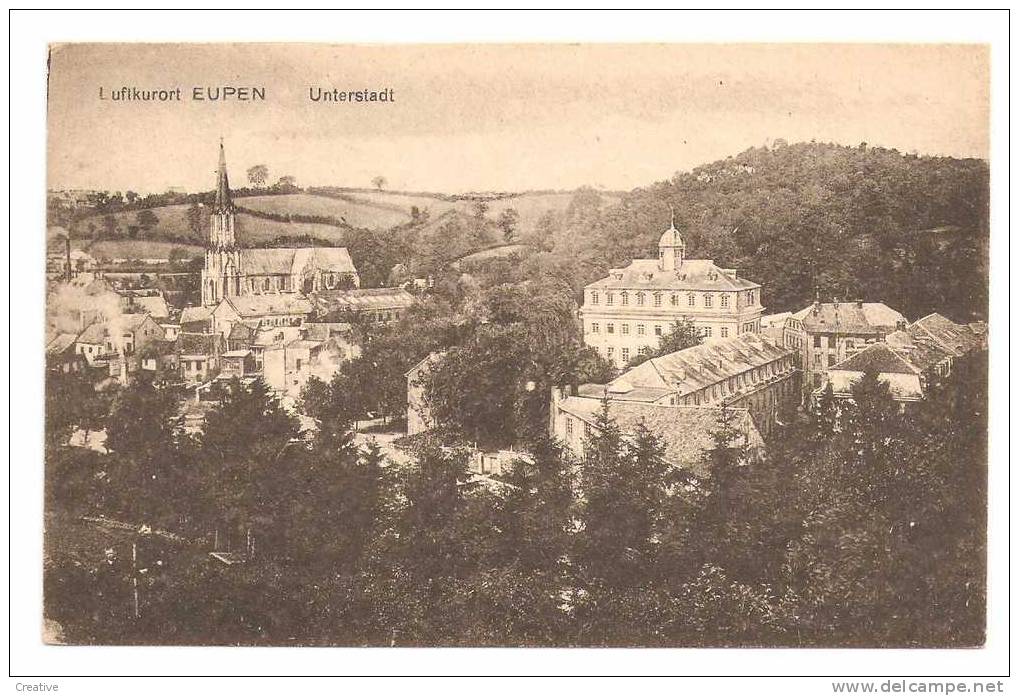 Eupen.Luftkurort,Unterstadt - Eupen