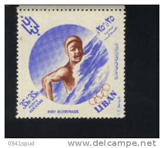 Liban ** Never Hinged   Natation Swimming Nuoto - Natation