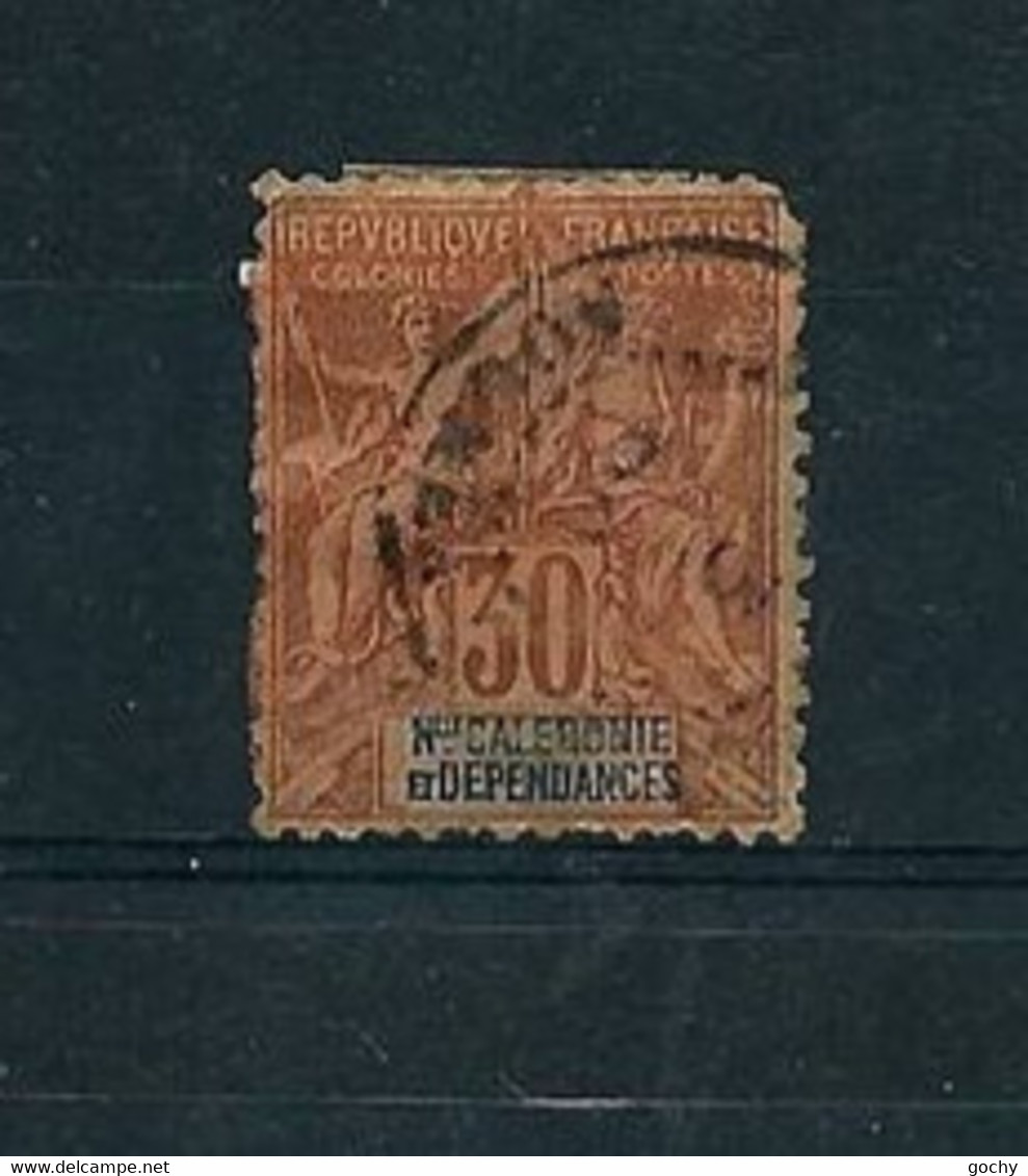 Nouvelle Calédonie : N°49 Obli. --1892 - Used Stamps