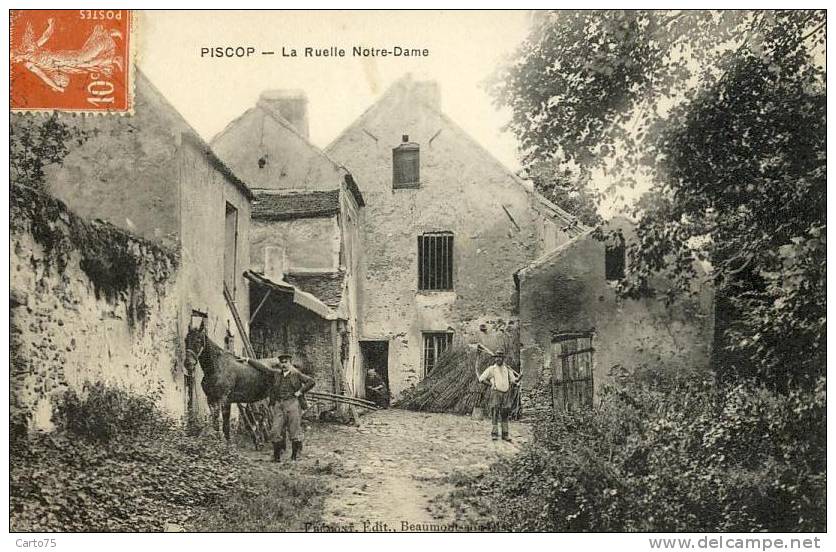 PISCOP 95 - La Ruelle Notre-Dame - Ferme Agriculture Osier - Pontcelles