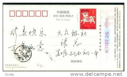 Petroleum Transport Vehicle  Chinese Petroleum Chemical Industry Group  ,   Pre-stamped Card , Postal Stationery - Pétrole