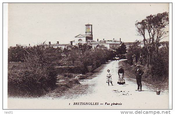 Dép 85 - O599 - Brétignolles Sur Mer - Vue Générale - Bon état - Bretignolles Sur Mer