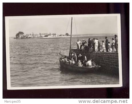 25603 Loctudy Lembarquement Pour L'île Tudy édit.pouillot Ehanno N° 6 Animée Bateau  Belle Cpsm - Loctudy