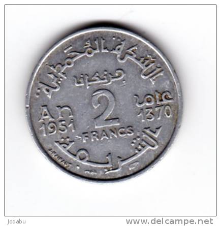 2 Francs 1951 Maroc - Marokko