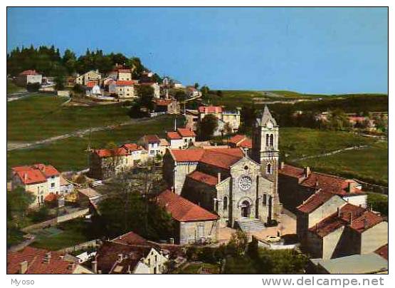 07 ST AGREVE Alt 1050m L'Eglise Et La Haute Ville - Saint Agrève