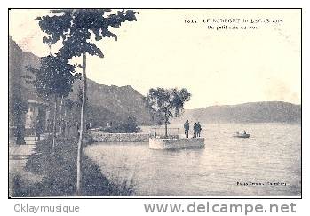 Carte De Le Bourget Du Lac (un Petit Coin Au Port) - Le Bourget Du Lac