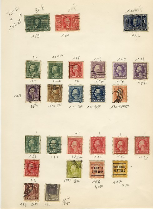 ETATS UNIS D'AMERIQUE /U S A / UNITED NATIONS OF AMERICA /1901/1920 - Used Stamps