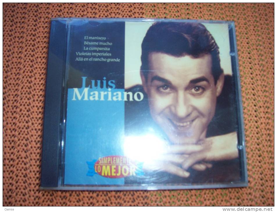 LUIS  MARIANO  °°°°  SUPLEMENTE  LO  MEJOR   Cd    14  TITRES - Autres - Musique Espagnole