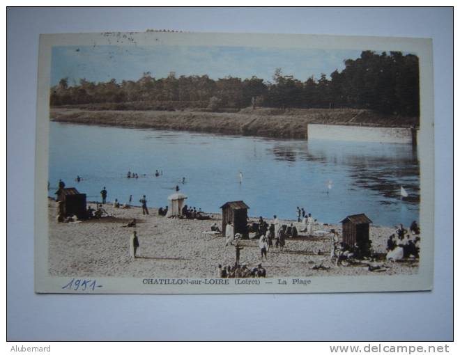 Chatillon Sur Loire , La Plage. - Chatillon Sur Loire