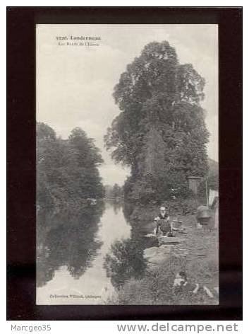 25634 Landerneau Les Bords De L'élorn édit.villard N° 5320 Laveuse  Animée  Belle Carte - Landerneau