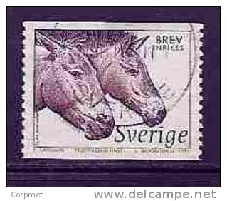 SWEDEN  - FAUNA - HORSES - Yvert # 1973 - VF USED - Oblitérés