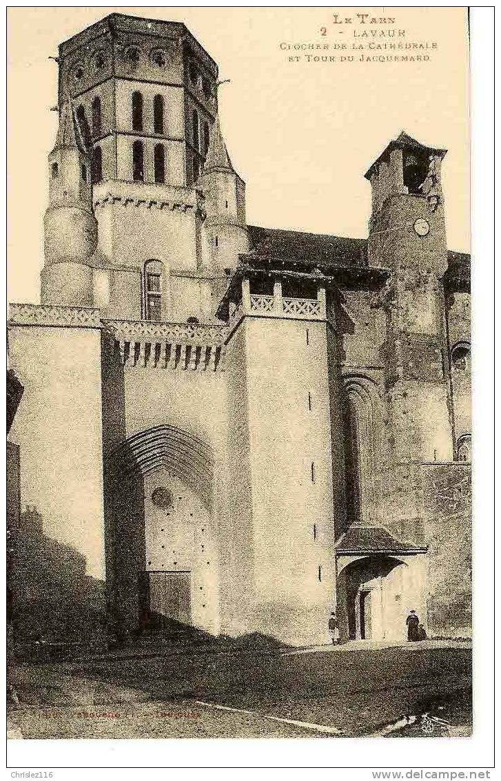81 LAVAUR Cathédrale Et Tour Du Jacquemard - Lavaur