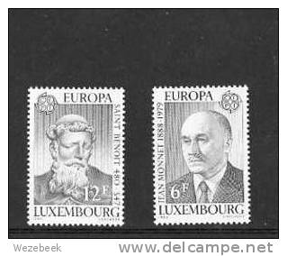 Luxemburg 1009/1010 Postfris - Unused Stamps