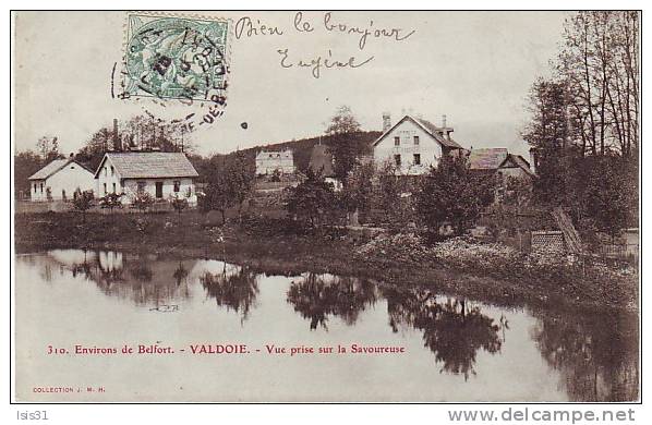 Dép 90 - O677 - Valdoie - Vue Prise Sur La Savoureuse - Bon état Général - Valdoie