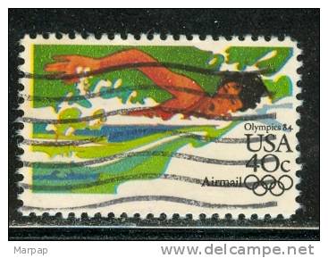 USA, Airmail Yvert No 97 - 3a. 1961-… Afgestempeld