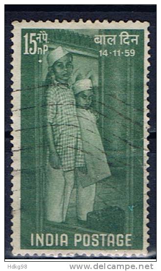 IND+ Indien 1959 Mi 310 Kinder - Usados