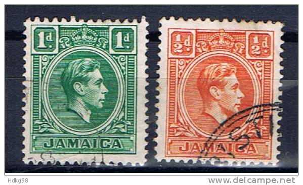 JA+ Jamaika 1938 Mi 121-22 - Jamaica (...-1961)