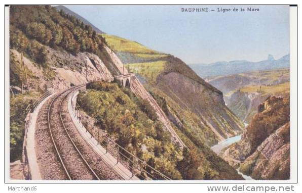 DAUPHINE . LIGNE DE LA MURE - La Mure