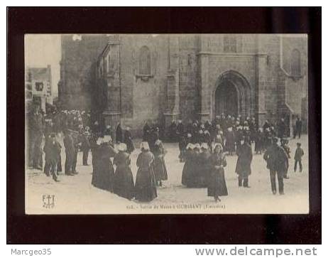 25652 Sortie De Messe à Ouessant édit.FT N° 608 Animée   Belle Carte - Ouessant