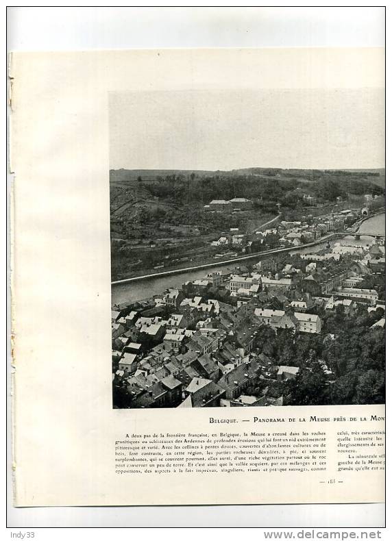 - REPROS DE PHOTOS RECTO-VERSO EDITEES DANS LES ANNEES 1910 . 1. KARNAK 2. MEUSE A LA MONTAGNE ST-NICOLAS - Unclassified