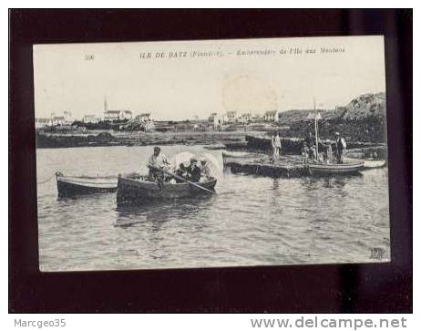 29  île De Batz Embarcadère De L´île Aux Moutons édit.ND N° 536 Animée Belle Carte - Ile-de-Batz