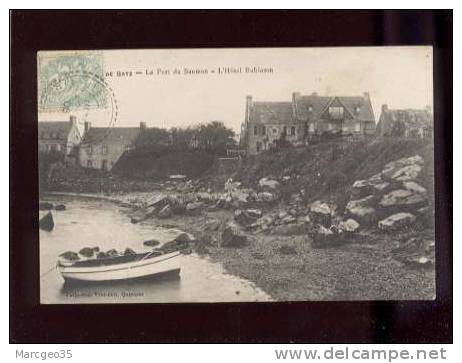 25661 île De Batz Le Port Du Saumon L'hôtel Robinson édit.villard  Belle Carte - Ile-de-Batz