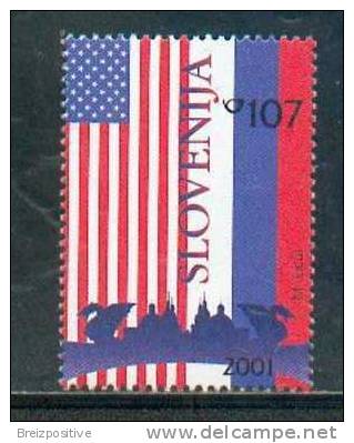 Slovenia Slovenia 2001 - Sommet USA / Russie à Ljubljana - USA / Russia Summit At Ljubljana - MNH - Stamps