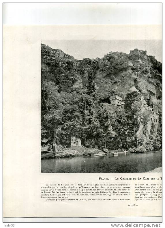 - REPROS DE PHOTOS RECTO-VERSO EDITEES DANS LES ANNEES 1910 . 1. FRANCFORT ROEMERBERG 2. CHÂTEAU DE LA CAZE - Other & Unclassified