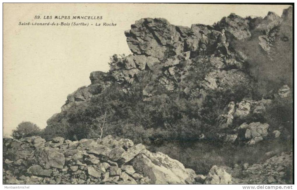 St Léonard Des Bois Sarthe 72. La Roche. Alpes Mancelles. - Saint Leonard Des Bois