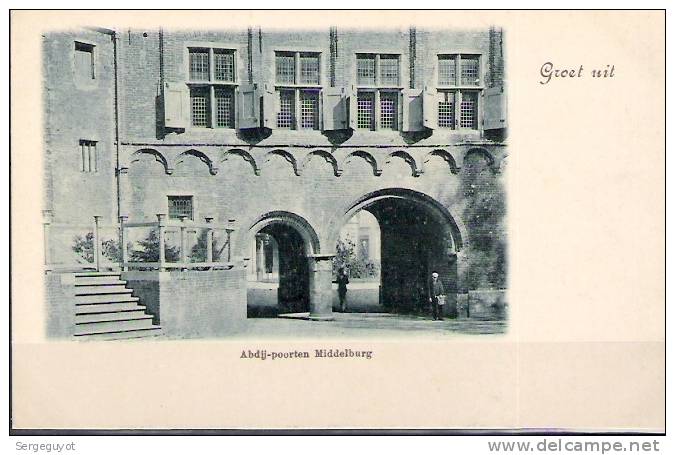 Middelburg : Abdij-poorten - (c2056) - Middelburg