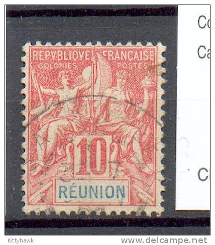 REU 188 - YT 47 Obli - Unused Stamps