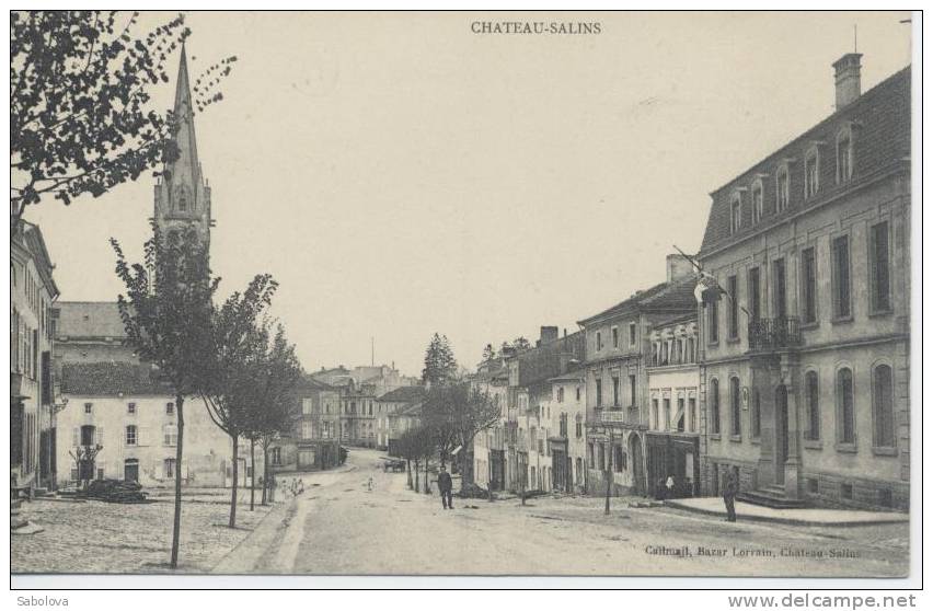 Chateau Salins. Grand Rue - Chateau Salins