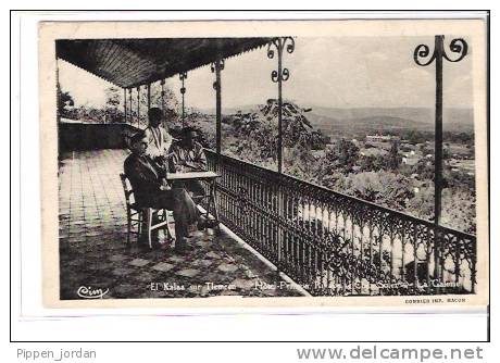 ALGERIE - TLEMCEN * Hotel Pension Rivaux - Chez Soler - La Galerie  * Belle Carte Animée, Datée De 1943 - Tlemcen