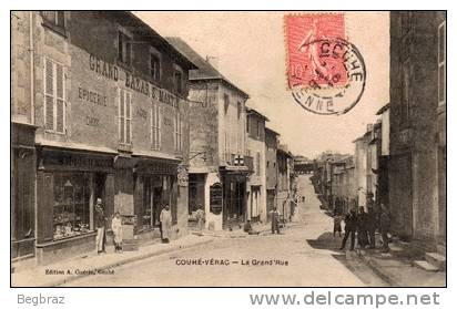 COUHE VERAC        LA GRAND RUE      BAZAR  PHARMACIE - Couhe