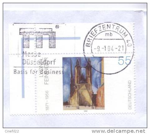 Allemagne, Flamme De La Foire De Dusseldorf (la Base Des Affaires), 2004 - Other & Unclassified