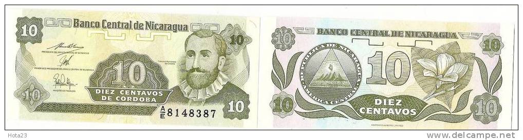 Nicaragua 10 Centavos - 1991 - UNC - Nicaragua