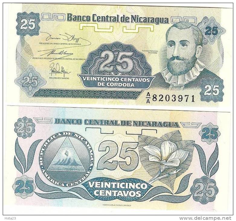 Nicaragua 25Centavos - 1991 - UNC - Nicaragua