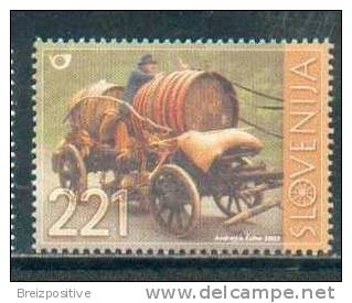 Slovenie Slovenia 2003 - Charrette De 1874 / Cart Of 1874 - MNH - Otros (Tierra)