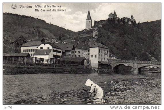 VIANDEN L'Ours Et Les Ruines. - Vianden