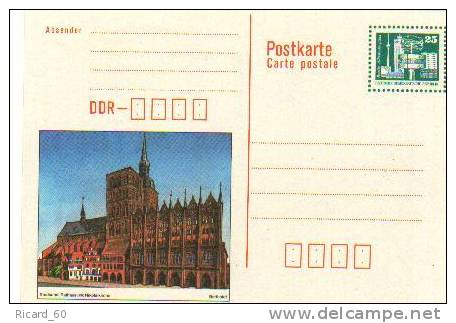 Ddr, Entier Postal, 1990 - Postkaarten - Ongebruikt