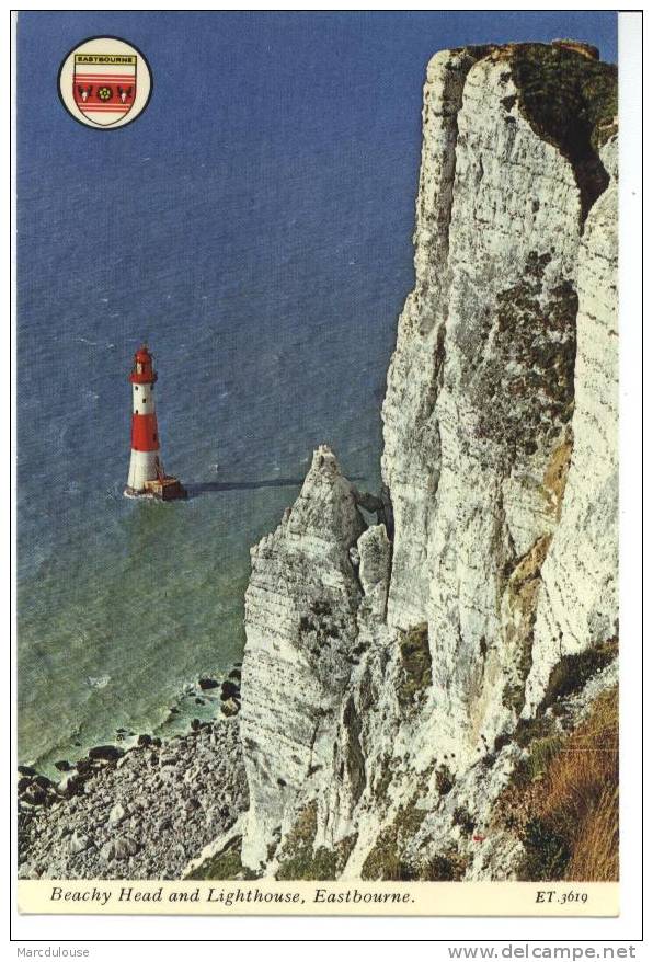 Beachy Head And Lighthouse, Eastbourne. Falaises, Phare. - Eastbourne