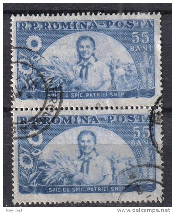 Rumänien; 1954; Michel 1475 O; YT 1348; Pioniere; - Gebraucht