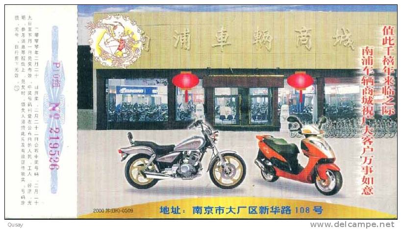 Motorbike  Motorcycle   ,  Pre-stamped Card   ,postal Stationery - Motos