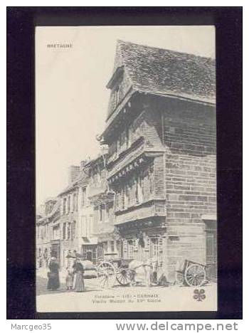 25700 Carhaix Vieille Maison Du XVe Siècle édit.MTIL N° 1151 Attelage Animée Belle Carte - Carhaix-Plouguer